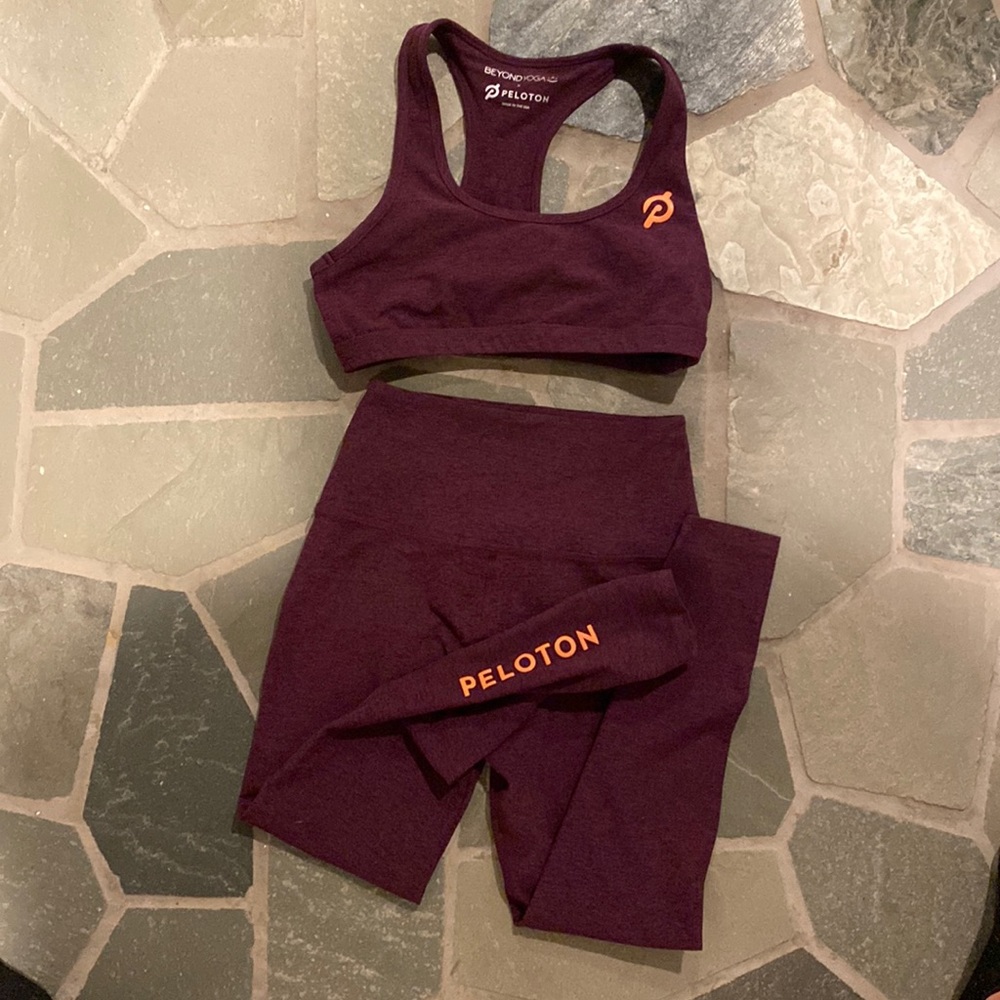 Peloton x beyond yoga Spacedye set